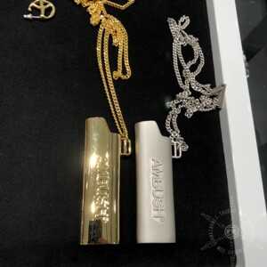 权小威日本代购 ambush 2021秋冬 亮面 磨砂 打火机造型 项链2款