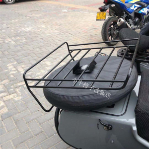 长江650侉子边三轮摩托车后备胎行李架cj650b-2货架载物架备胎架