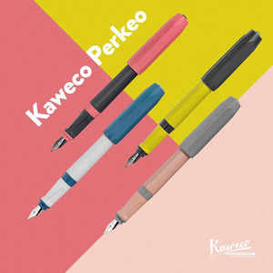 德国Kaweco perkeo撞色钢笔儿童学生日常书写练字手帐树脂笔杆F尖