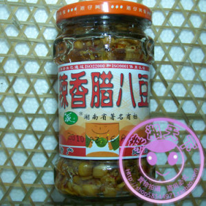 湖南特产派仔腊八豆 瓶装(香辣味)280g? 广东满100包邮
