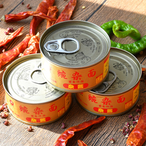 包邮6罐*70g杂酱罐头重庆豌杂面小面浇头杂酱面调料