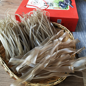 包邮重庆石磨武隆苕粉礼盒手工红薯粉618g宽粉细粉