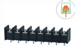 栅栏式PCB接线端子  KV65C  11mm间距  有带固定孔和不带固定孔