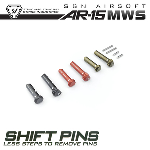 【si 机匣快拆销钉 mws】ssn jmt ar15 m4 金属 升级 多色 姐妹团