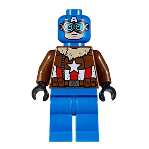 全新现货 lego 乐高 sh374 美国队长飞行员版 76076独占人仔