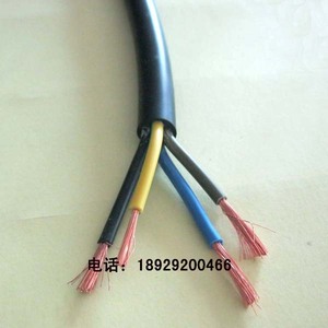 4芯0.3平方电缆线  多芯电线 RVV4*0.3mm2电线100米价格