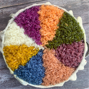 染糯米饭草新鲜染米花广西五色糯米饭植物染料贵州云南染饭花七彩