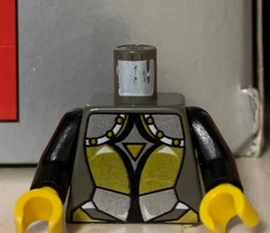 古董乐高lego 973px116c01狮子蓝狮女骑士身体 二手