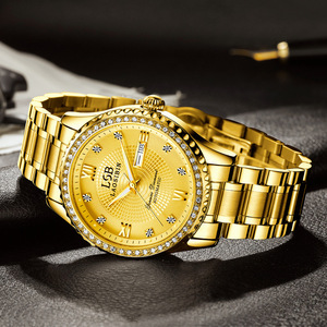 000人付款淘宝劳斯宾经典商务夜光男士双日历全自动机