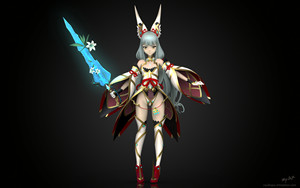 00异度之刃神剑2光焰天之杯cos服装 现货包邮淘宝