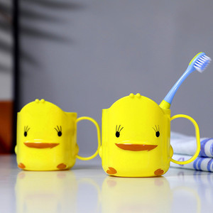 601人付款淘宝小鸭子漱口杯卡通洗漱杯婴儿宝宝儿童创意家用可爱耐摔