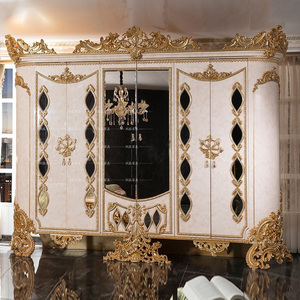 衣柜实木卧室欧式雕花