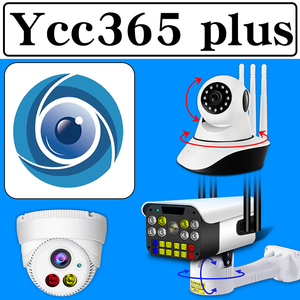 ycc365/无线wifi摄像头家用室外旋转手机远程半球高清夜视监控器