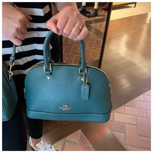 coach 小贝壳单肩斜挎女包58295 575