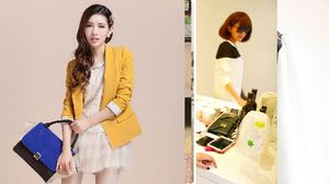 欧尚秀2013春季新款女装韩版修身显瘦小西服一粒扣七分袖西装外套