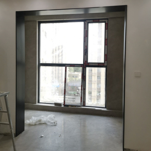 郑州定制定做不锈钢包套垭口套窗套门套双包单包哑光黑不留手印