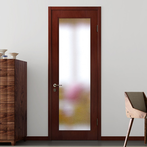 木门实木玻璃简约
