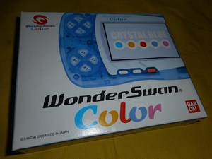 新品同等 wsc 神奇天鹅 游戏机掌机本体 盒说全