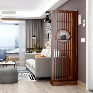 隔断墙可拆卸中国风屏风屋内厨房中式客厅入门玄关卧室遮挡柜自装