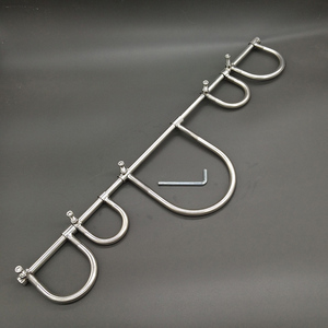 调教狗奴k9固定架不锈钢手脚铐项圈情趣驷马器女奴罚跪爬行拘束器