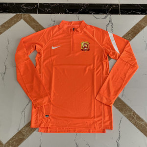 wlddlk淘宝2021武汉卓尔球衣新款中超球迷服助威服主场橙色短袖武汉