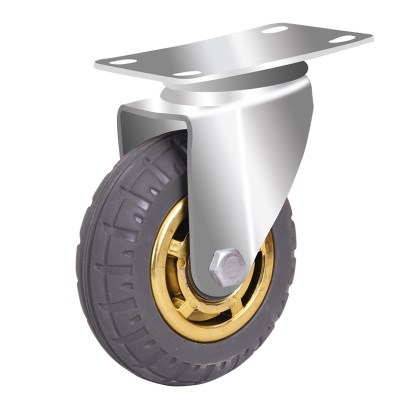 汽修抽接油机配件万向轮橡f胶轮子汽车废油接油桶脚轮滚轮99子