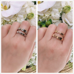 欧洲代购chaumet/尚美巴黎plume戒指 18k玫瑰金镶钻 情侣对戒婚戒