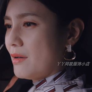 日本购你是我的荣耀i胡可玲姐同款耳环时尚气质金色耳坠耳饰女新