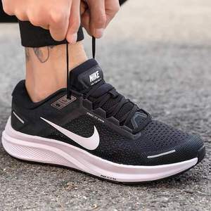 耐克黑白zoom23代登月透气跑步鞋男鞋运动休闲2022夏秋cz6720-001