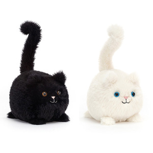 英国jellycat黑白猫小猫毛绒玩具正版玩偶礼物公仔