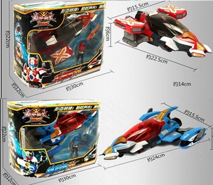 铠甲勇士2刑天飞行器火刑驹sr爆雷驹绝影驹sr变形炮弹声光玩具