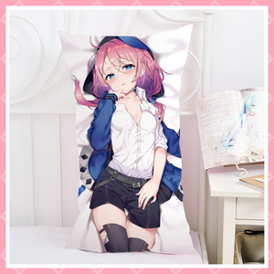 明日方舟蓝毒游戏定制睡觉抱枕长枕二次元周边毛绒靠枕公仔玩偶