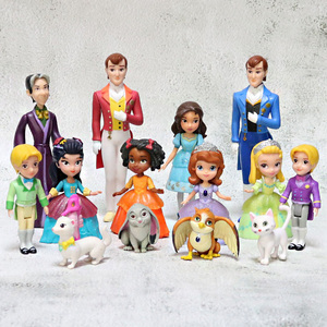 散货过家家苏菲亚王子公主娃娃儿童玩具模型蛋糕饰品