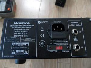 议价Hartke HA3500 350W 分体贝司音箱箱头 贝斯功放头机