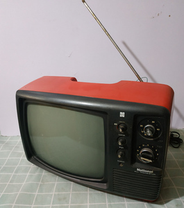 八十年代老电器收藏松下牌12寸黑白电视机 影视拍摄道具 酒吧摆设