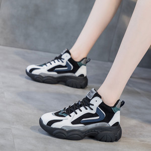 ad hepburn 不能错过的高颜值 百搭老爹鞋女秋透气厚底休闲不累脚