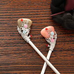 韩国原装进口韩服头饰韩式宫廷发簪新娘头饰簪子舞台表演h-p10249