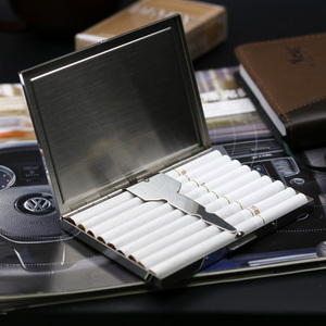 超薄9支装精美烟盒便携防压防汗防变形男士女士细烟盒卡片盒礼物