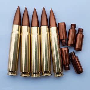 乖巧虎98k金属蛋壳装饰配件两用m40a6弹壳抛弹壳水弹枪配件不卡弹