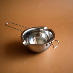 化蜡锅手工加热炉大豆蜡果冻蜡diy熔蜡锅煮蜡锅304不锈钢加厚隔水