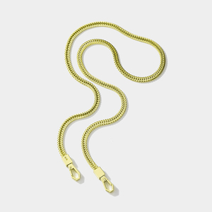 新款单肩斜挎包通用型五金链条肩带包包链子可定制金属蛇骨链包带