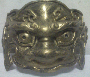 h家★古代盔甲兽头护肩 肩甲(影视 舞台道具,cosplay道具)