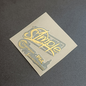 csgo金色签名金属贴笔记本炫彩贴纸kennys机箱贴纸s1mple满30包邮