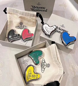 现货vivienne westwood西太后彩色土星爱心充气金属打火机限定版