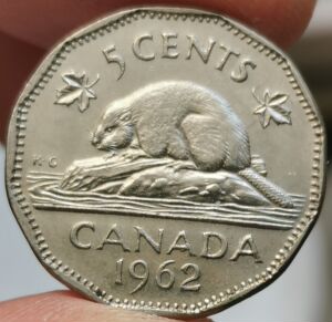 000人付款淘宝2012加拿大 5加分硬币 海狸-河狸 老年女王全新拆卷