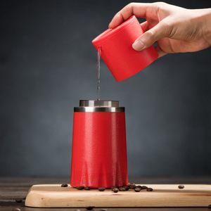 便携式咖啡机研磨一体杯手冲随身手磨咖啡豆手摇家用手动3人付款199