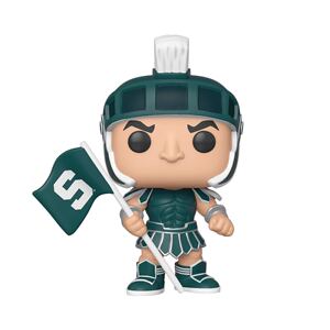 funko ncaa橄榄球 人偶模型公仔 密西根州立 吉祥物 斯巴达勇士