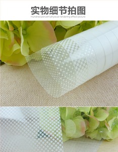宝丽圣渐变玻璃贴膜办公室隔断贴纸窗花纸圆点白色磨砂膜雾砂膜