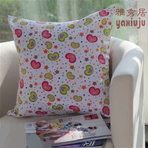 《皇冠信誉》韩式靠垫/抱枕/带芯45*45CM/尺寸可定做窗帘桌布台布