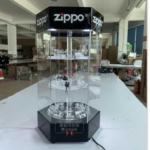 zippo打火机展示柜 亚克力透明货架有机玻璃剃须刀陈列柜佐罗展柜0人